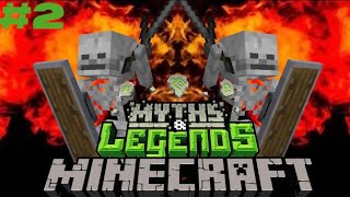 ÜBERFALL der SKELETTHORDEN?! - Minecraft Myths &amp; Legends #02 (Deutsch)