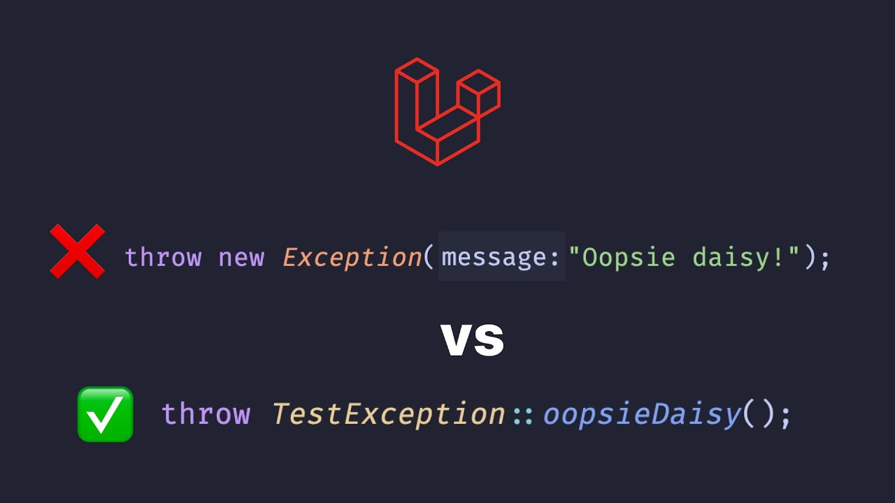 Laravel: WAY BETTER Exception handling in 10 minutes 