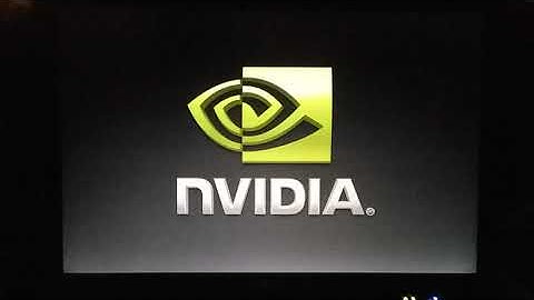 nVidia Linux Mint display driver might give you a nVidia splash screen before logon