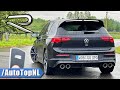 VW Golf R MK8 REVIEW on AUTOBAHN [NO SPEED LIMIT] by AutoTopNL