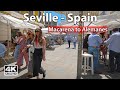  seville 4k walk from macarena to alemanes  virtual walking tour spain