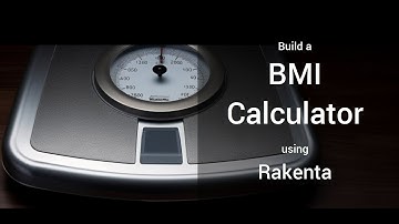 Creating a BMI Calculation Form in Minutes - With Real-Time Calculations Using Rakenta