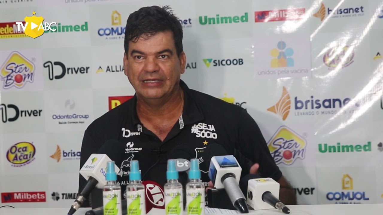#CampeonatoPotiguar2022 | Coletiva de Moacir Júnior - ABC 4 x 2 Globo
