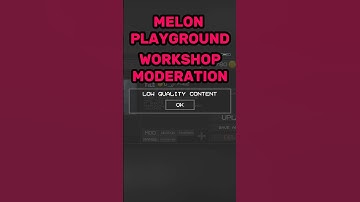 We Need To Talk Abut Melon Playground Workshop Moderation 😬