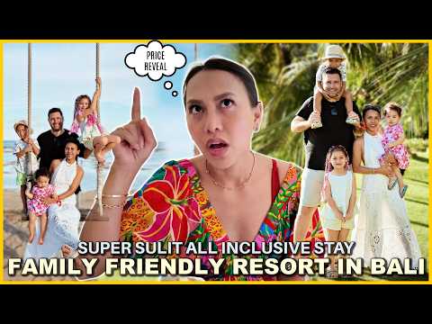 Sulit Na Family Friendly All Inclusive Resort Sa Bali! Nag Family Photoshoot! ❤️ | Rhazevlogs