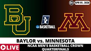 BAYLOR VS MINNESOTA 🏀 NCAAM Basketball Game Score Radio Play-by-Play