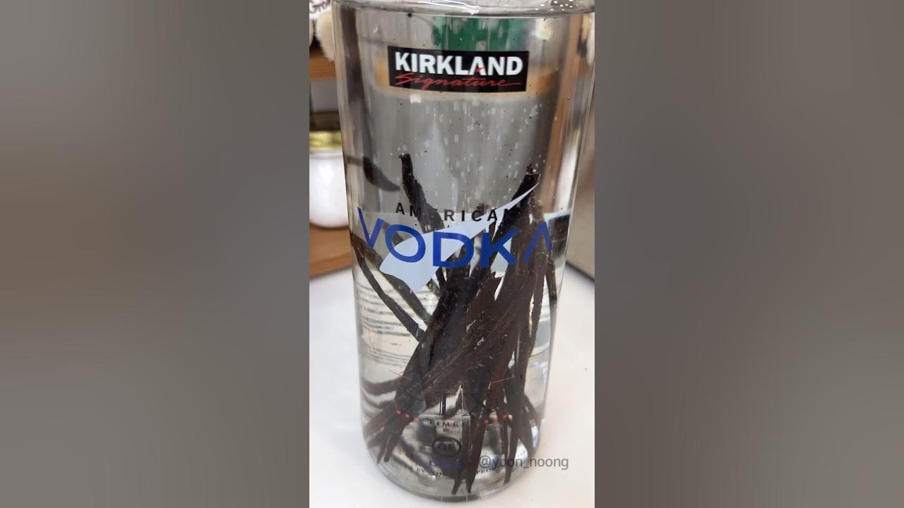 Homemade Vanilla Extract | 도전 ! 바닐라 익스트랙 만들기 🐥👊🏼 - Youtube