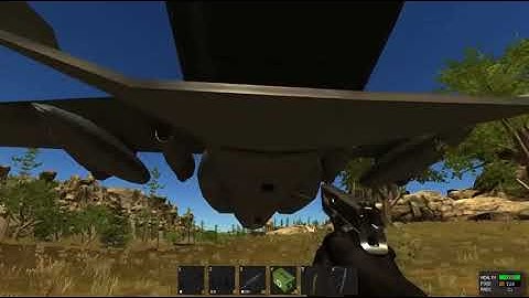 Rust Legacy plane landing glitch