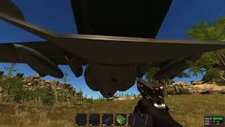 Rust Legacy plane landing glitch
