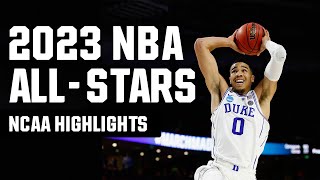 2023 Nba Allstars And Their March Madness Highlights