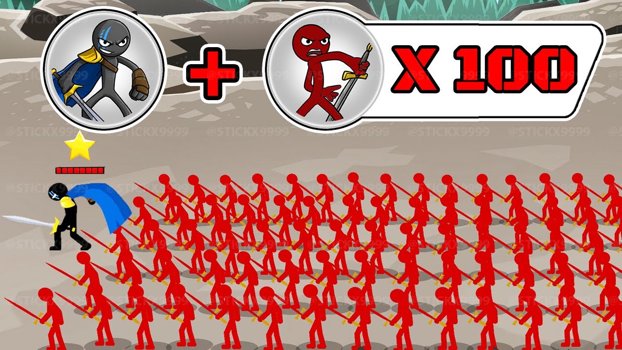 Can ANY Team Defeat Xiphos and His 100 Swordwraths ⚔️ STICK WAR SAGA HACK 💥 Stickx9999