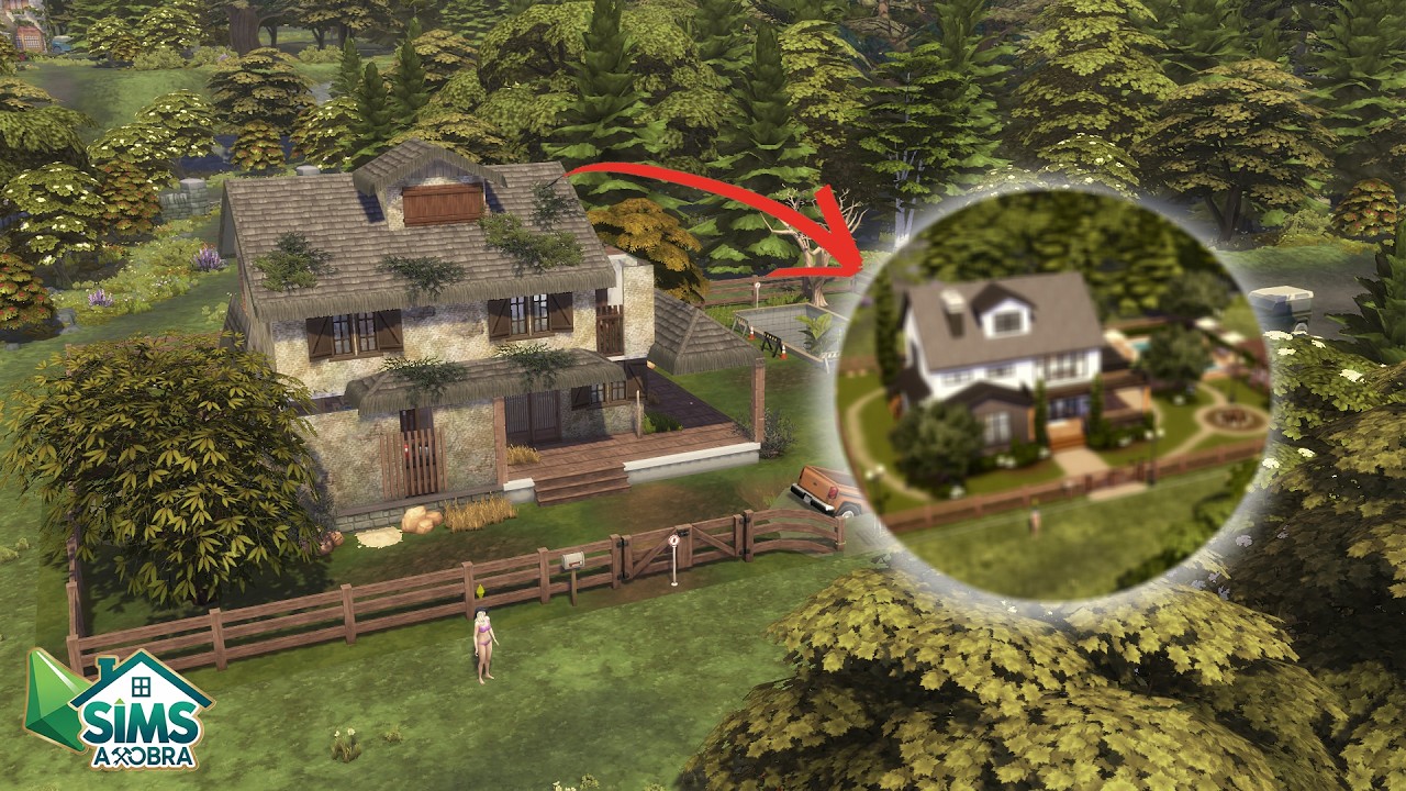 Sims a Obra: REFORMANDO uma casa de interior ABANDONADA!!! │ Slow Build