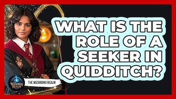 What Is The Role Of A Seeker In Quidditch?