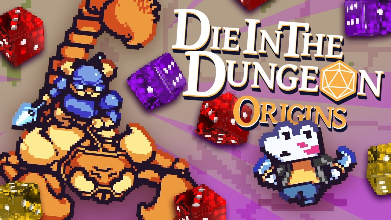 PLAYING WITH DICE TO KILL BADDIES! - DIE IN THE DUNGEON: ORIGINS
