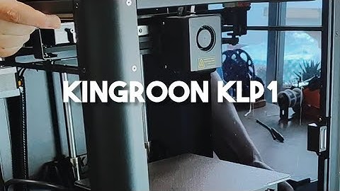 Kingroon KLP1, Core XY, full Klipper access and WIFI, lots of fun