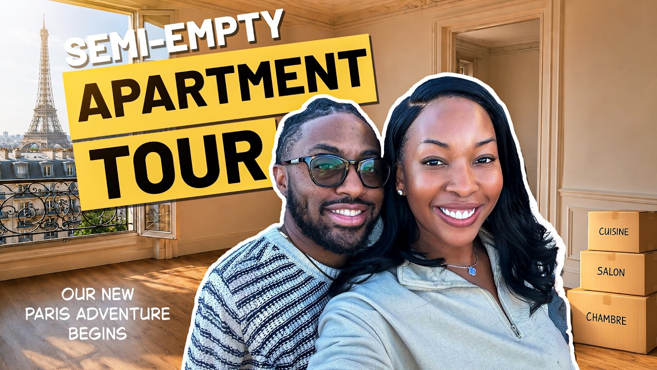 We Finally Have a Place to Call Home | Paris Apartment Tour 🇫🇷