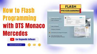 How to Flash Programming with DTS Monaco Mercedes
