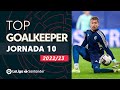 Laliga best goalkeeper jornada 10 aitor fernndez