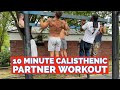 5 MAN CALISTHENICS WORKOUT ROUTINE | 10 MINUTES OF REPS TO BURNOUT