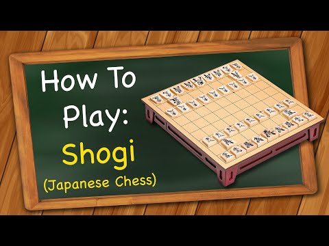 How to play Shogi (Japanese Chess)