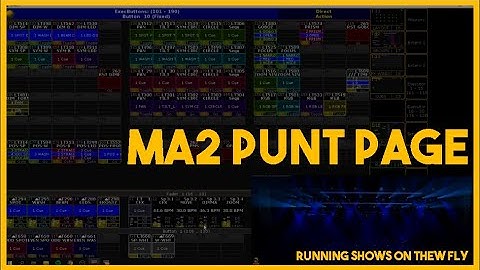 My MA2 Punt Page Layout