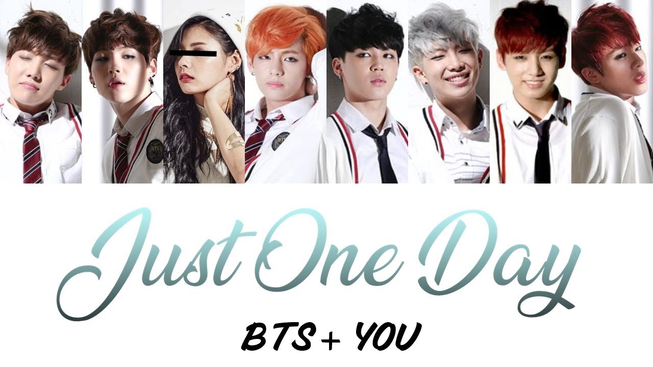BTS (방탄소년단) + You - Just One Day (하루만) (8 members) [Color Coded Lyrics/Han/Rom/PT-BR]