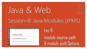 Java 9 Modularity(Java 9 Modules Tutorial)(JPMS)|Part 6|module-source-path & module-path Options
