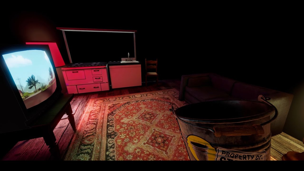 Bottom Of The Mind Control Facility w/ Bucket | The Stanley Parable: Ultra Deluxe