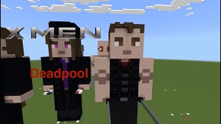 Minecraft Deadpool V1 (X-Men Origins: Wolverine) Statue Tutorial