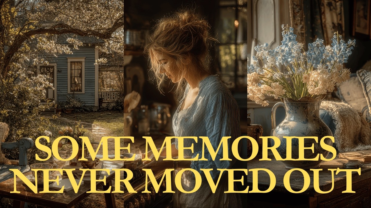 Nostalgic English Cottage Weathered Teal Doors & Warm Ivory Interiors | Memory-Filled Early Spring