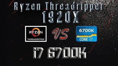 Ryzen Threadripper 1920X vs i7 6700K Benchmarks | Gaming Tests | Office & Encoding CPU Review