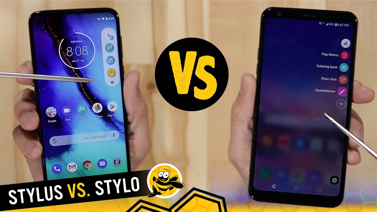 Moto G Stylus vs. LG Stylo 5 YouTube