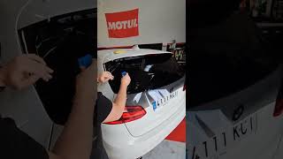 How To Tint a BMW Rear Window | Pro Tutorial
