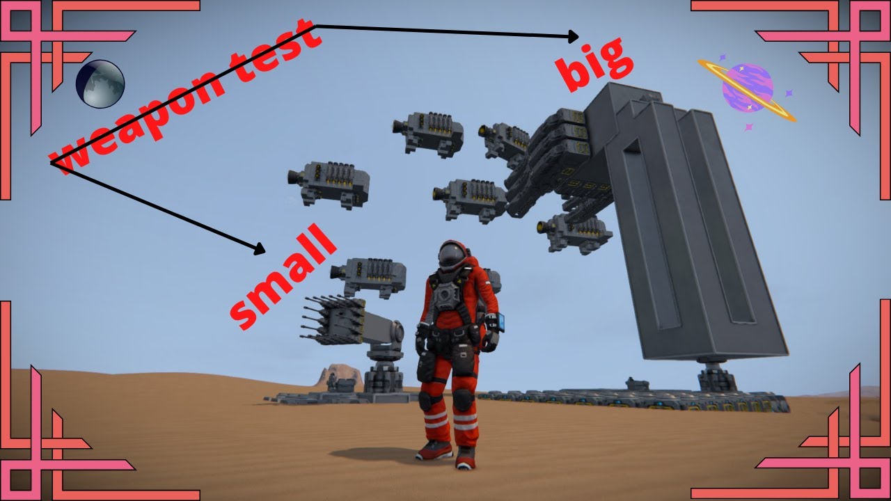 space engineers weapon test - YouTube