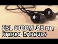 JBL C100SI 3.5mm Earphone Earbuds II Качественная экономия !
