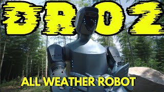 Introducing the DR02 Robot: Your Ultimate Weather-Proof Companion!