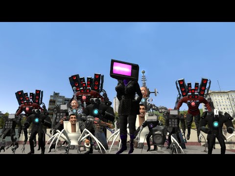 Skibidi Toilet 1-57 All Bosses! Skibidi Toilet Final Battle Vs Cameraman Vs Dafuqboom In Garry's Mod