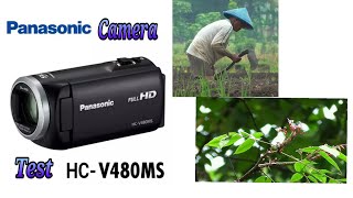 Test Handycam Panasonic HC V480MS Japan