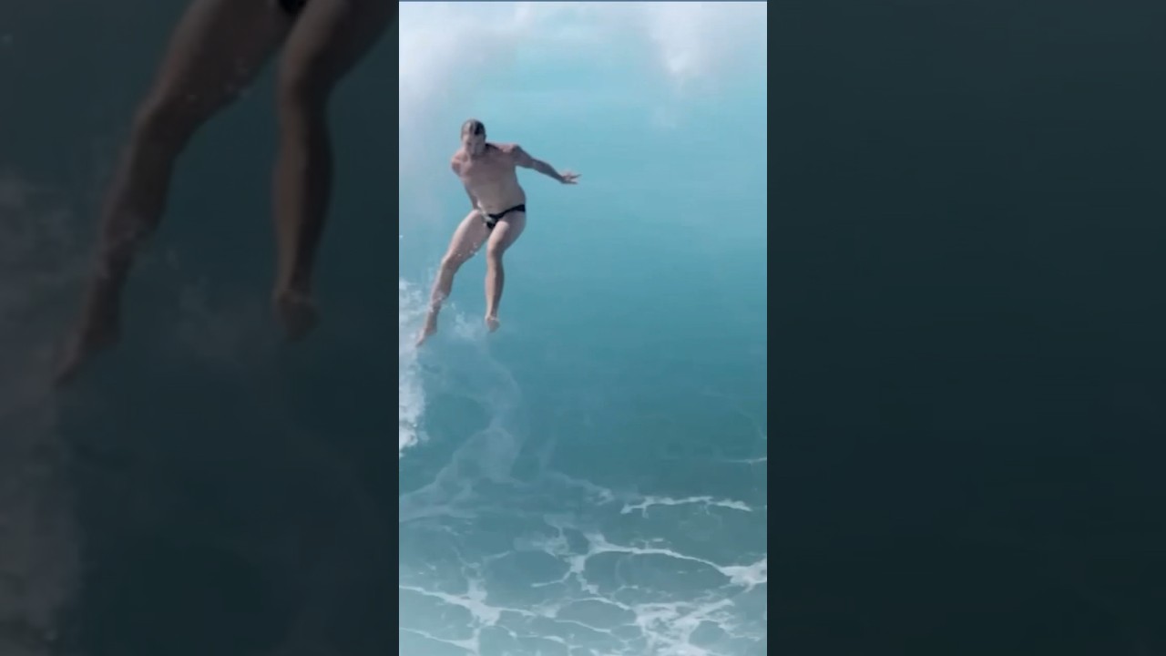 Rule 2 - Never Stop F… Jamie O’Brien Wipes out in Massive Shorebreak Speedo