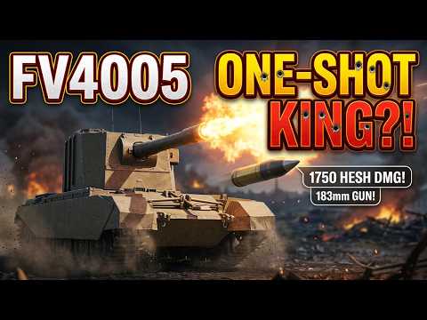 FV4005 HESH Madness! Tanks Vanish Instantly | WoT Replay