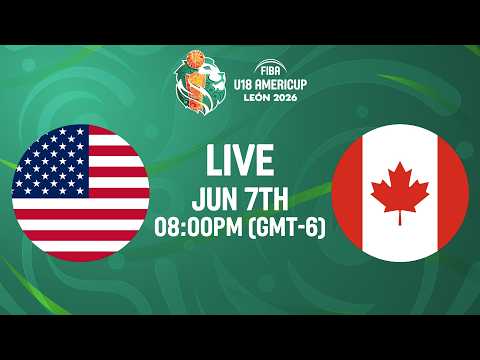 Final | USA v Canada | Full Basketball Game | FIBA U18 AmeriCup 2026