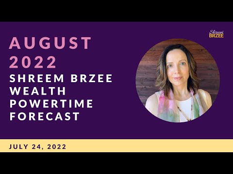 Shreem Brzee Wealth Powertime Forecast with Lakshmi | August 2022 Powertimes