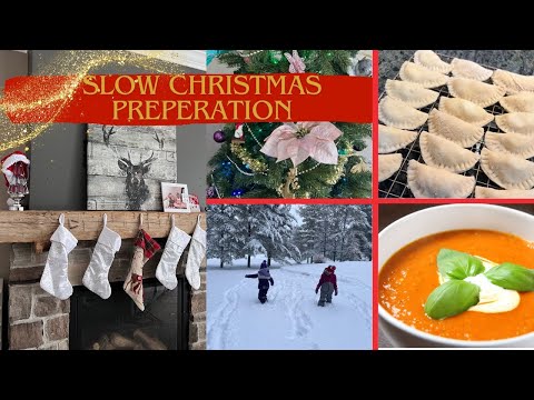 SIMPLE CHRISTMAS PREPARATION || Slow Living And Finding Purpose In Christmas
