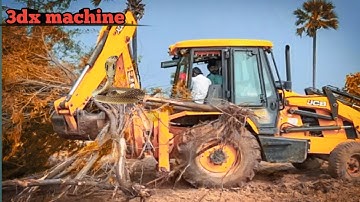 JCB 3DX is going to remove unwanted trees from agricultural land  JCB Video