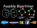 Possible Bipartition | Bipartite graph | Graph coloring | Leetcode #886