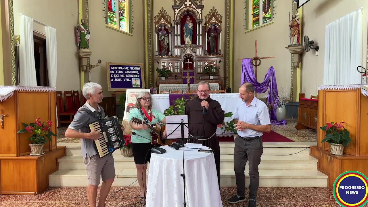 Buscando Novas Luzes, igreja matriz de Progresso em 06 de março 2026