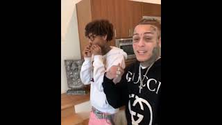 Pnb Rock & Lil Skies vibing on their last collab song at Cali #pnbrock #lilskies #rippnbrock #shots