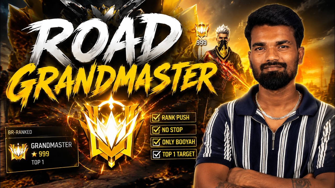 🔥ROAD TO GRANDMASTER BR RANKED 🔥|| DAY - 2 || GAMING TAMIZHAN
