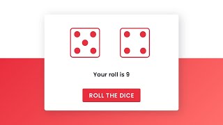 Roll The Dice Game #dicegames  #beginnerjavascript screenshot 5