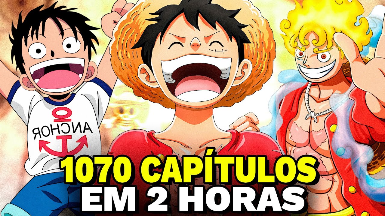 COMO ASSISTIR ONE PIECE DUBLADO ? TODOS OS 1070